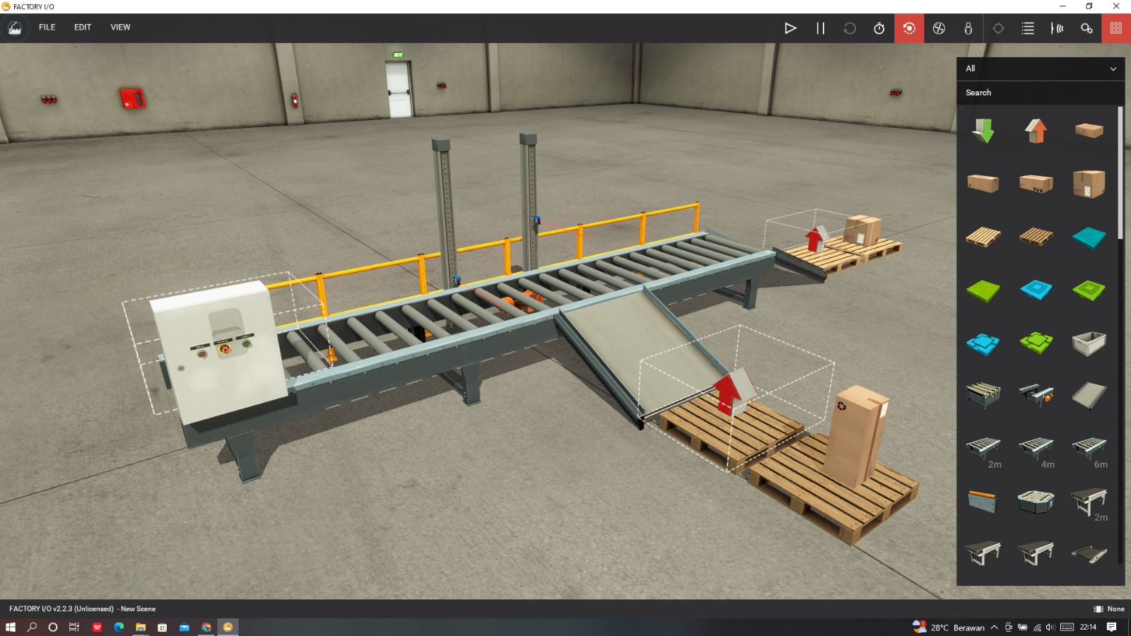 Automatic Conveyor Sorting System Based on Product slide 3