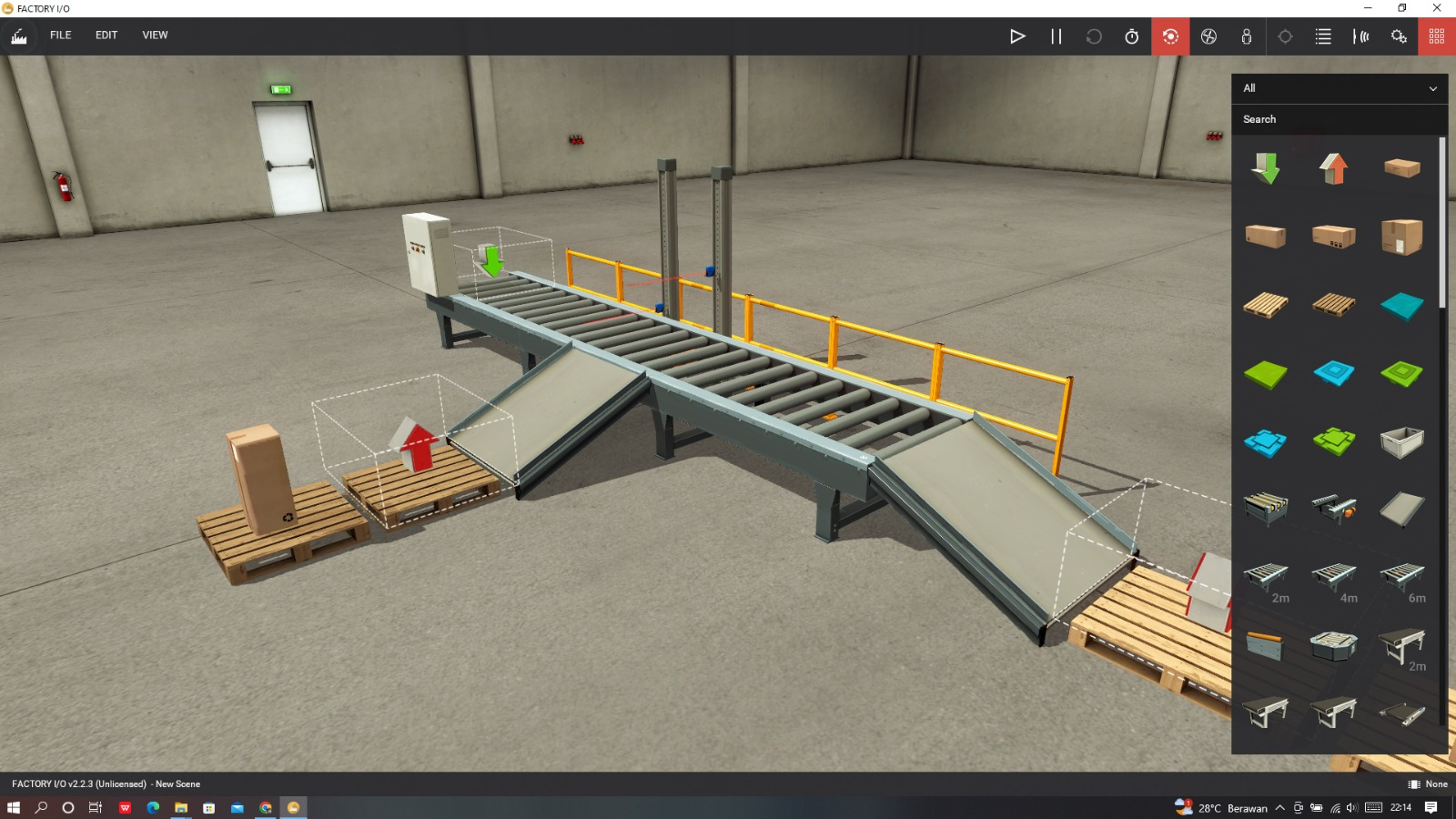 Automatic Conveyor Sorting System Based on Product slide 2