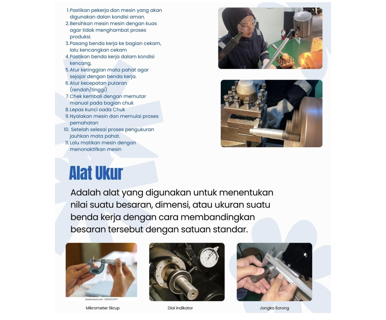 K3 dan Operator Produksi Mesin Bubut slide 2