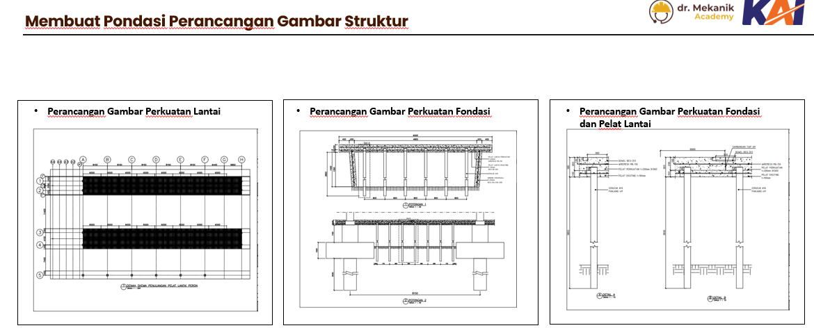 Perkuatan Pelat Lantai Peron slide 2