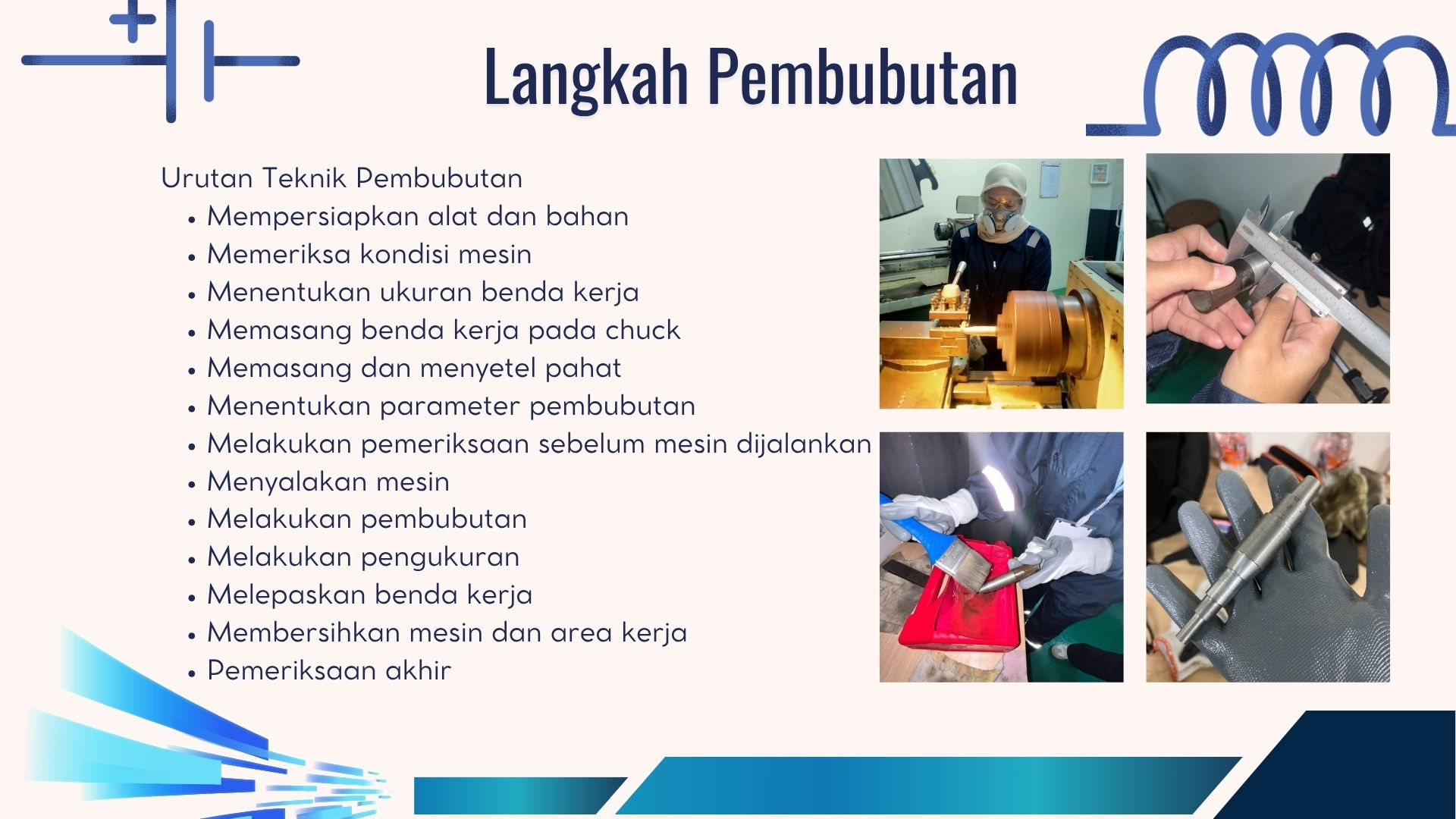 K3 dan Operator Produksi Mesin Bubut slide 3