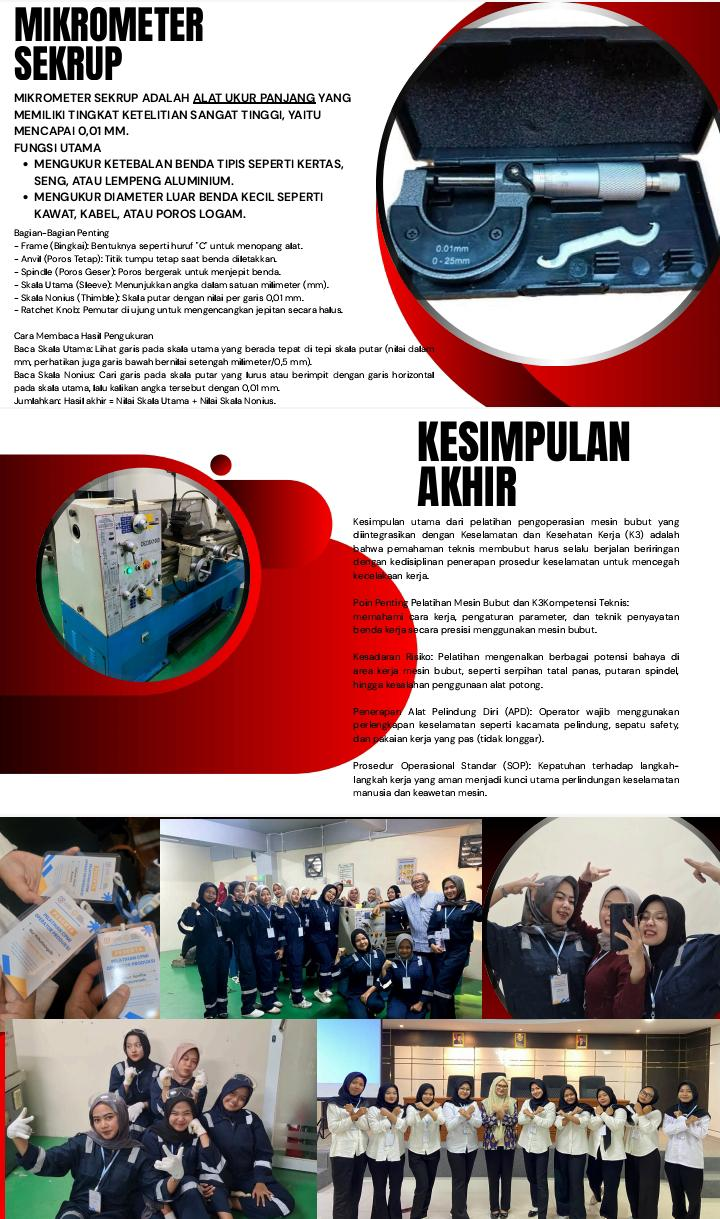 K3 dan Pelatihan Operator Produksi  slide 2