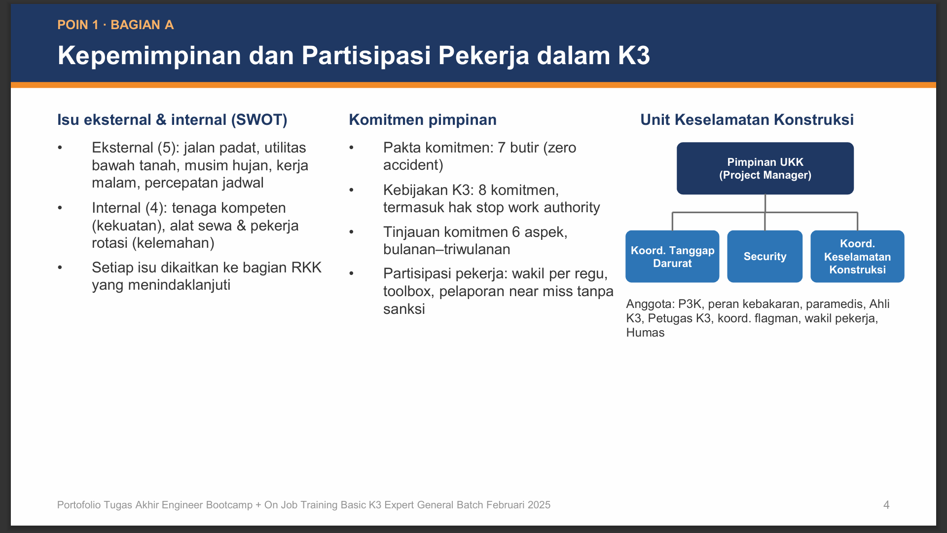 RKK PROYEK PEMASANGAN PIPA AIR BERSIH slide 3