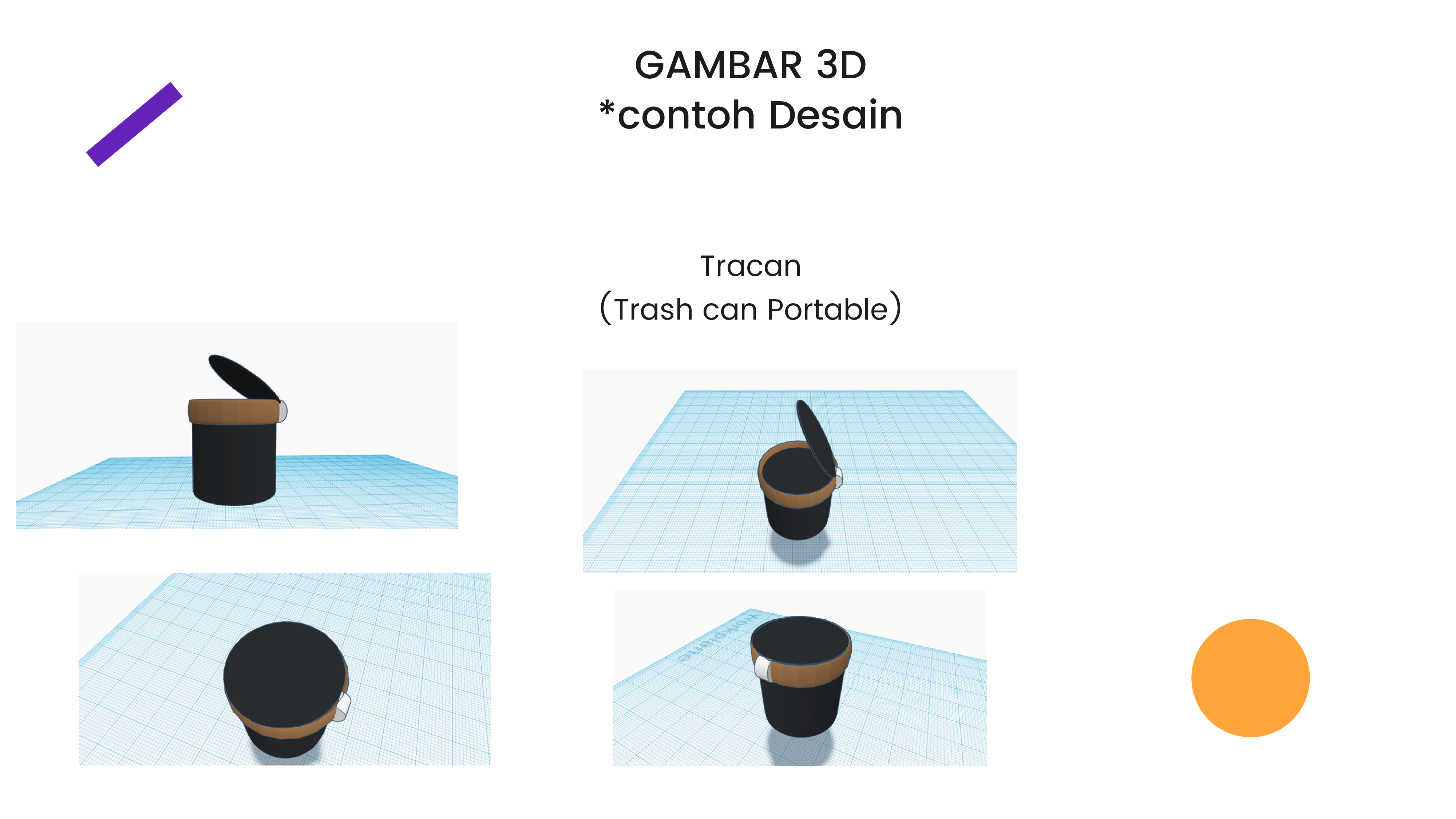 Trancan (Trash can Portable) 