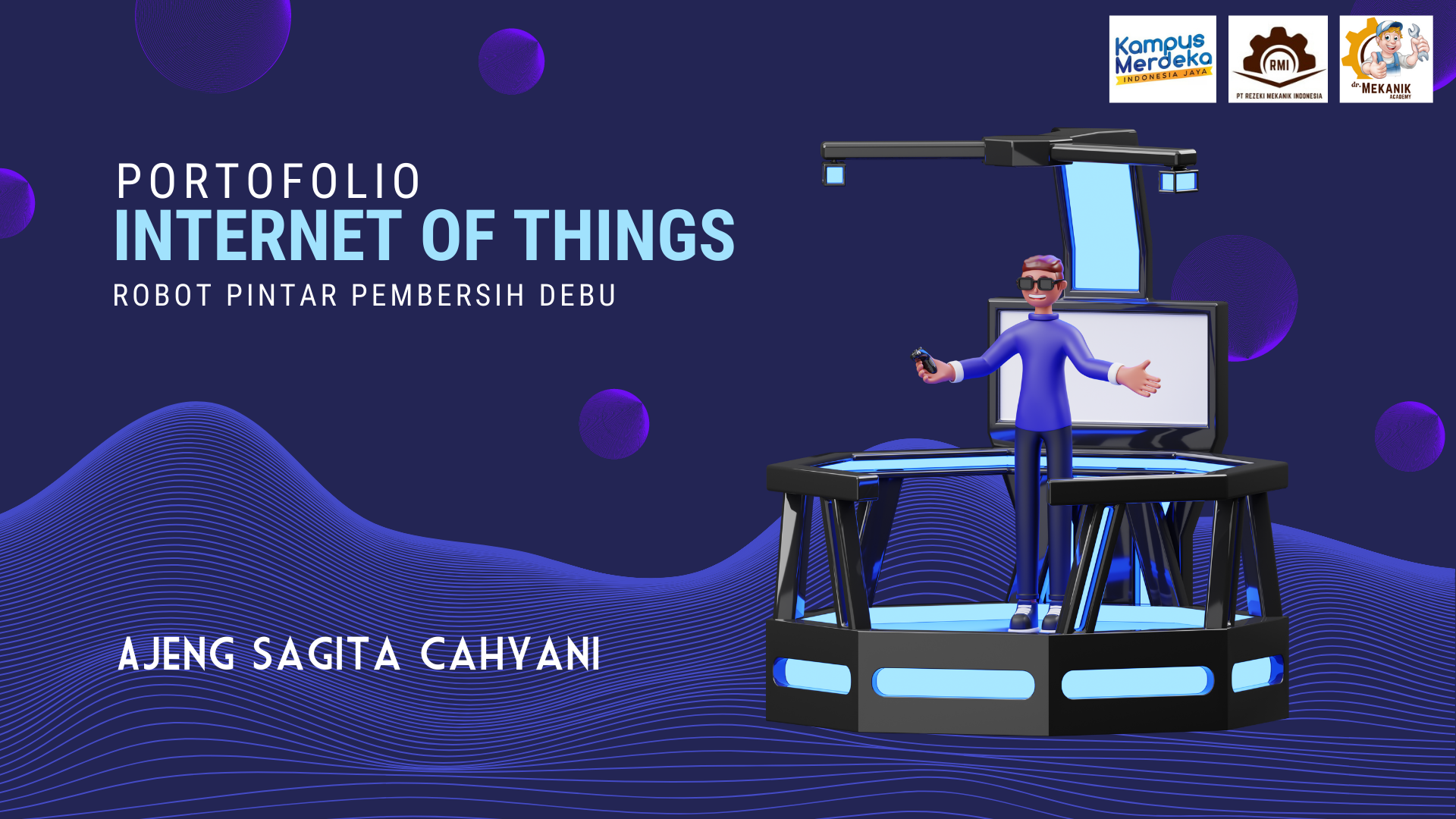 Robot Pintar Pembersih dan Penghisap Debu