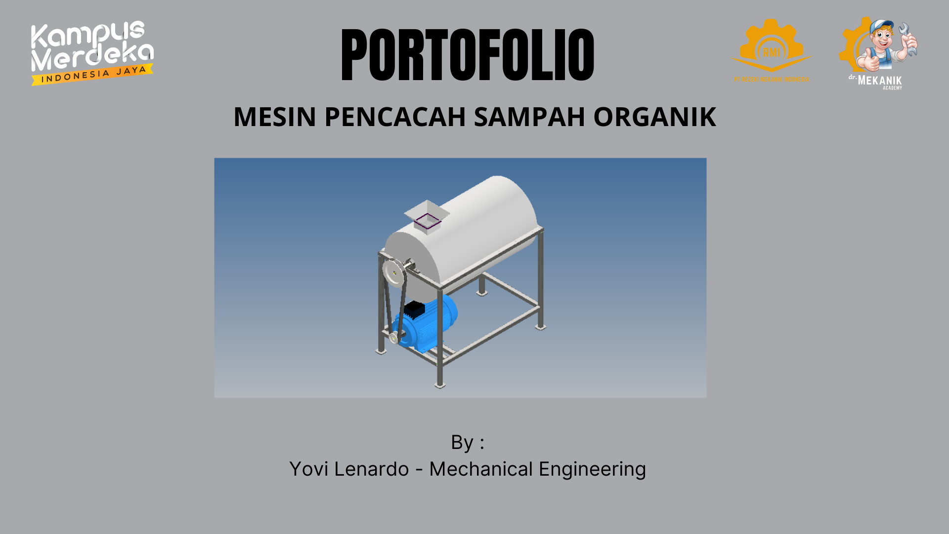 MESIN PENCACAH SAMPAH ORGANIK