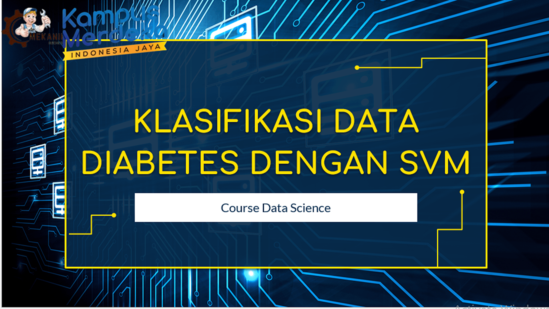 Klasifikasi Data Diabetes dengan SVM