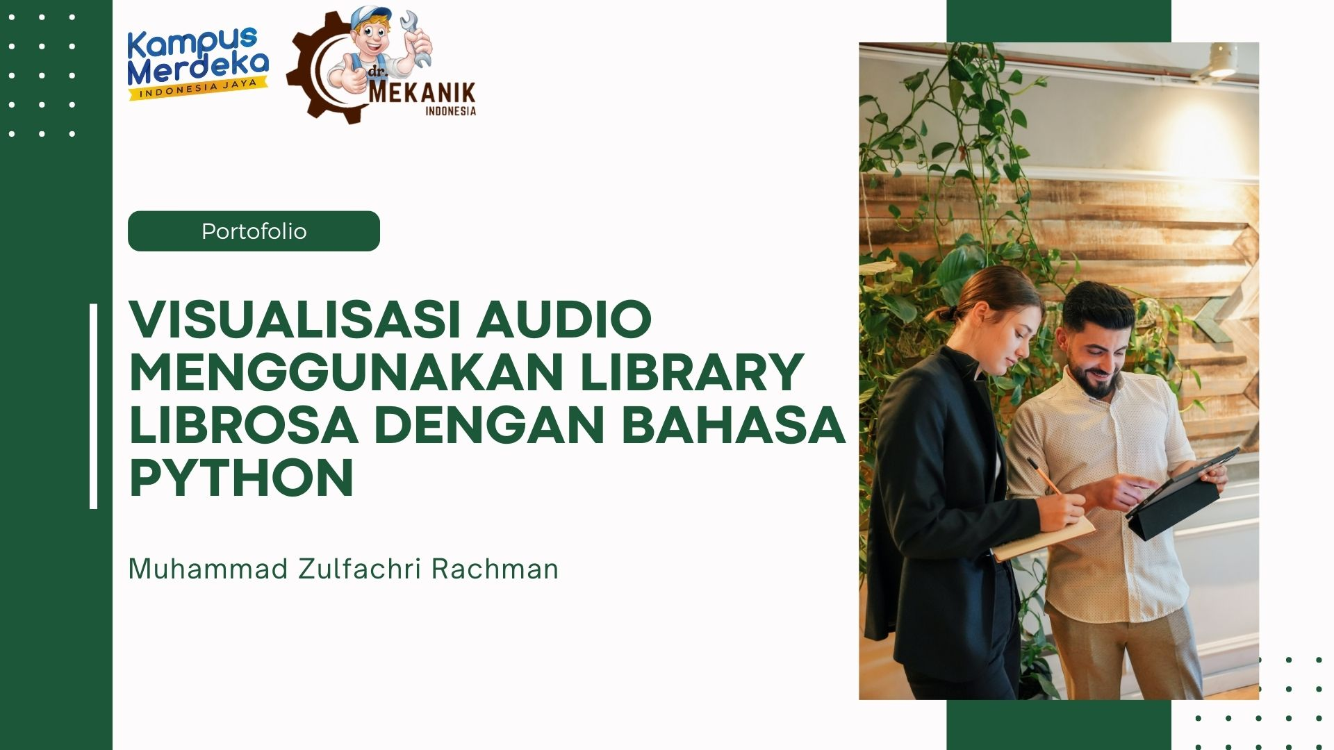 VISUALISASI AUDIO DENGAN LIBRARY LIBROSA PYTHON