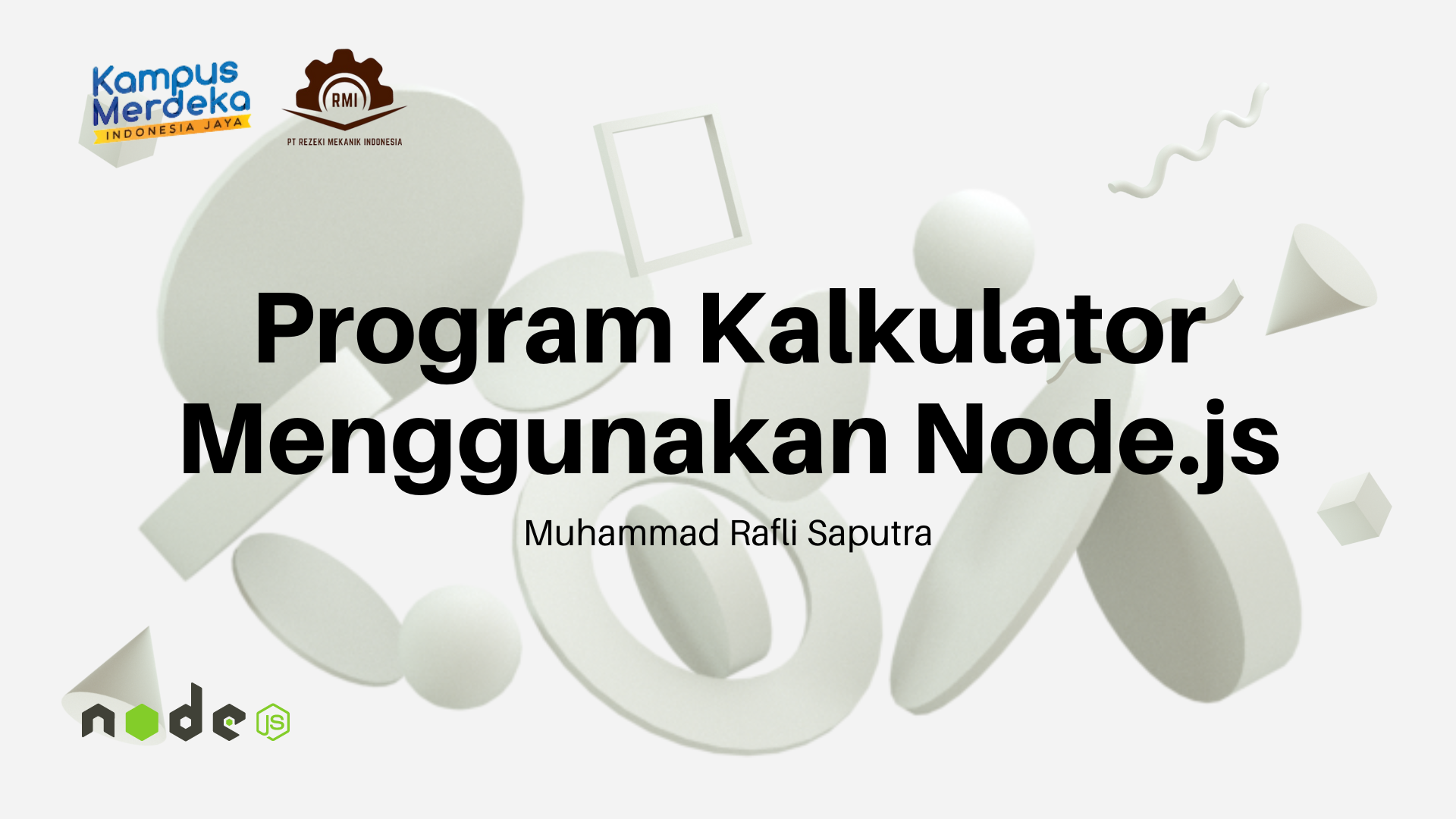 Program Kalkulator Menggunakan Node.js