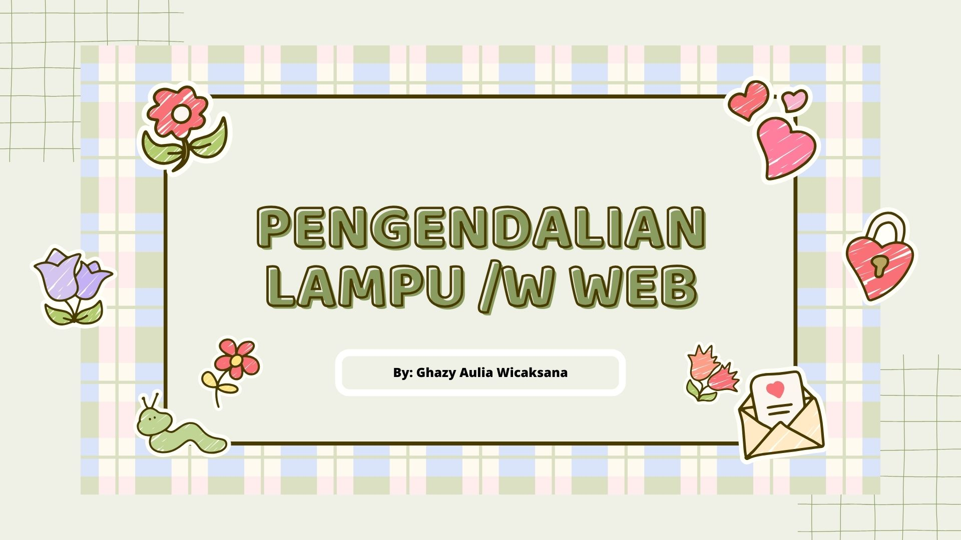 Tugas akhir Mikrokontroller pengendalian lampu