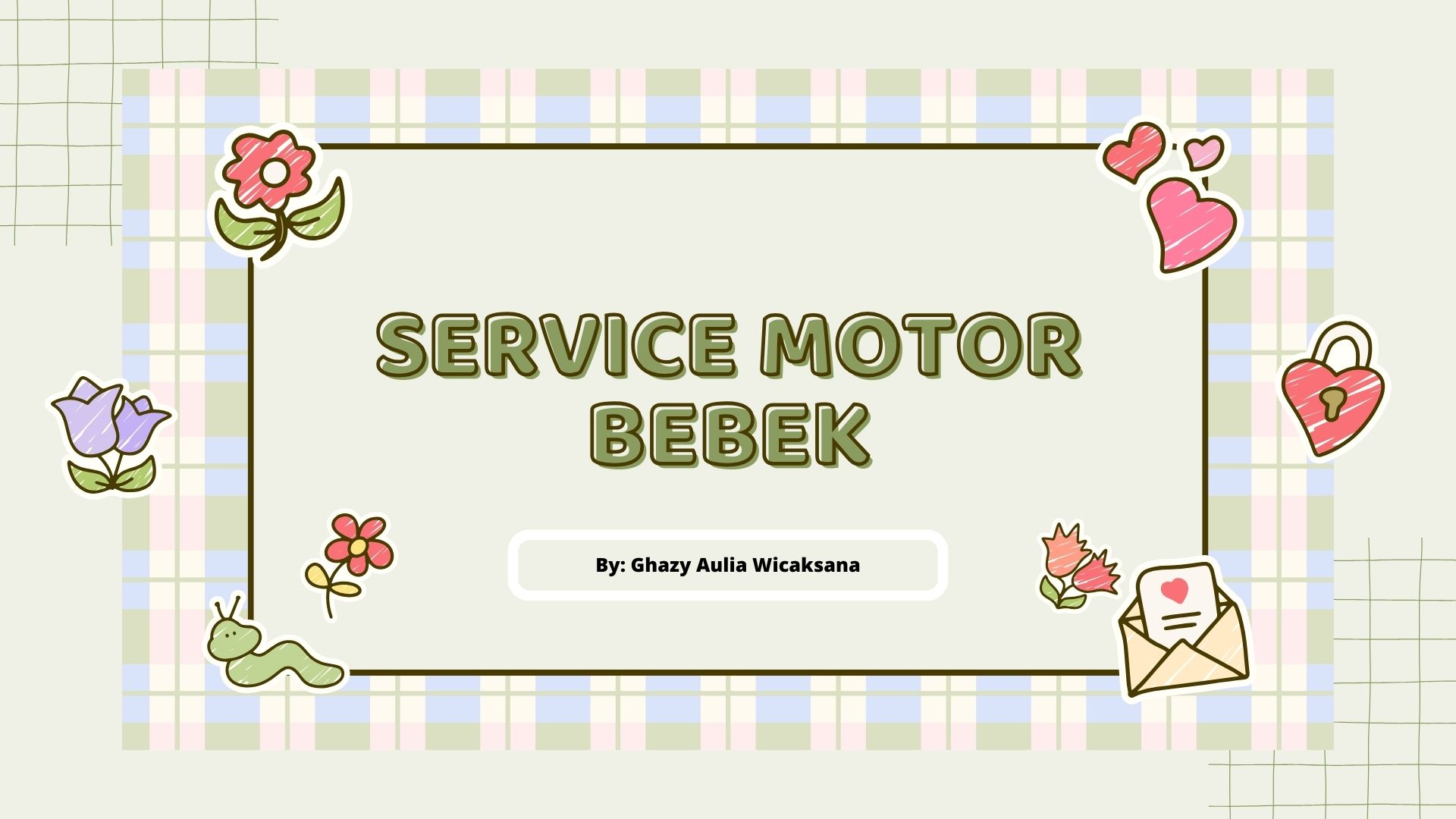 Tugas akhir Basic service motor bebek