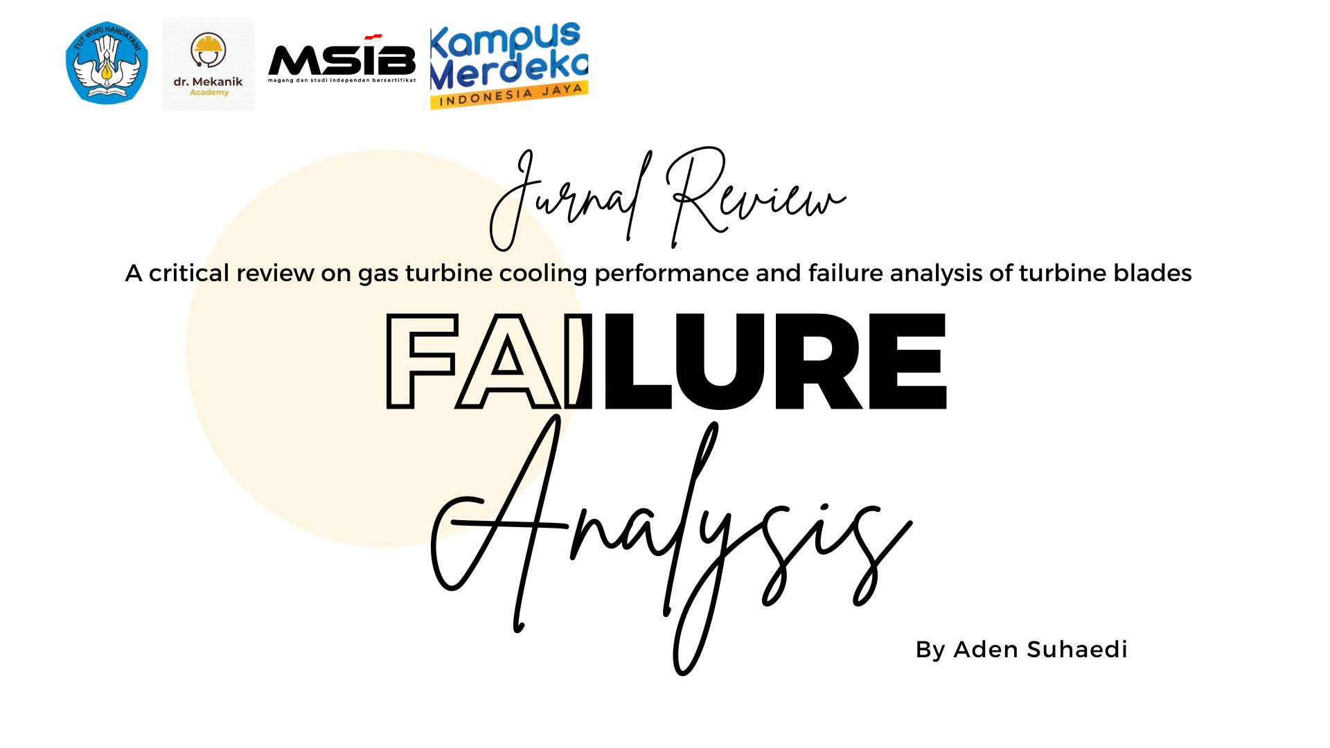 REVIEW JURNAL ANALISIS KEGAGALAN TURBIN PESAWAT