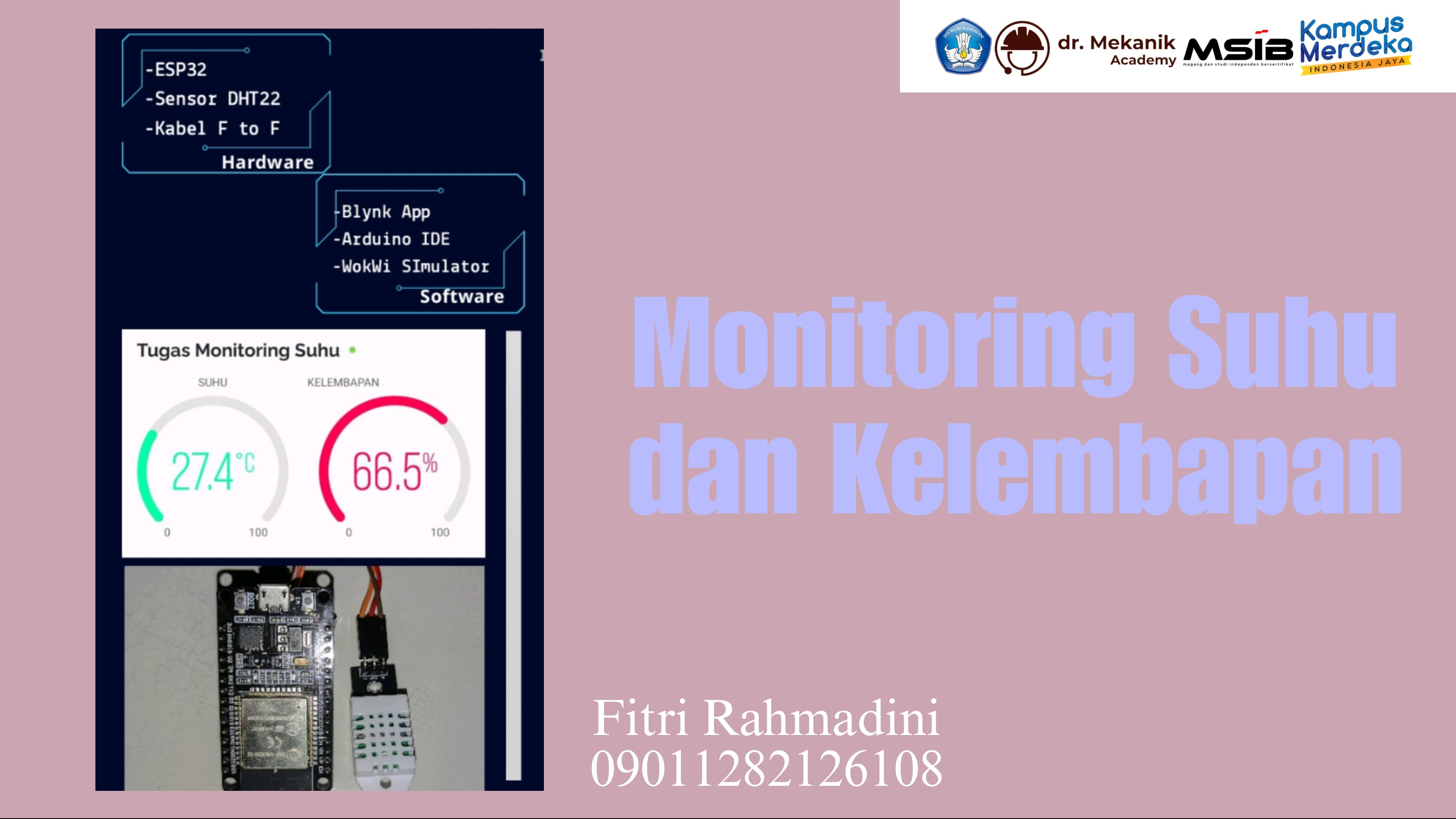 Monitoring Suhu dan Kelembapan