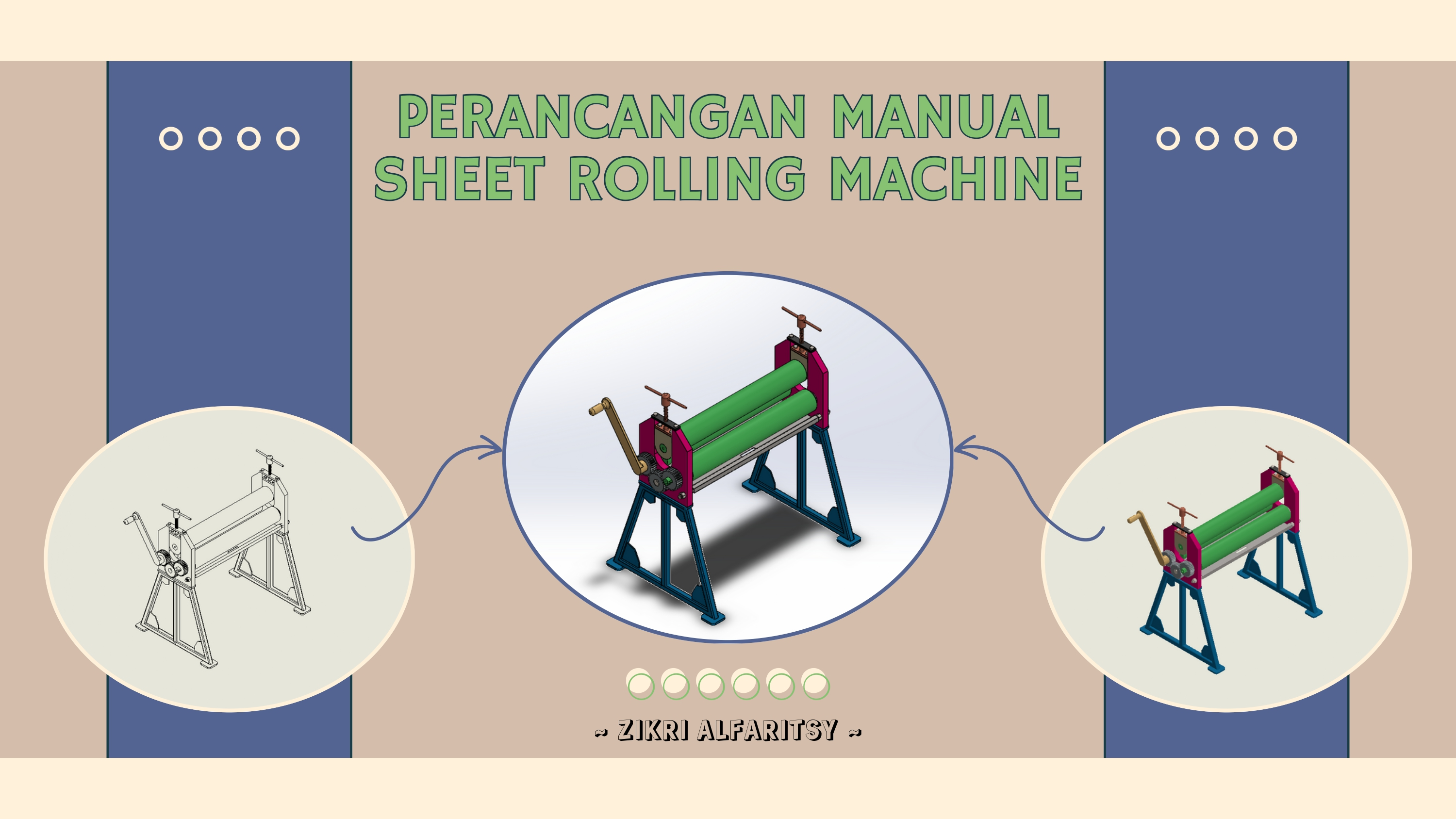 PERANCANGAN MANUAL SHEET ROLLING MACHINE