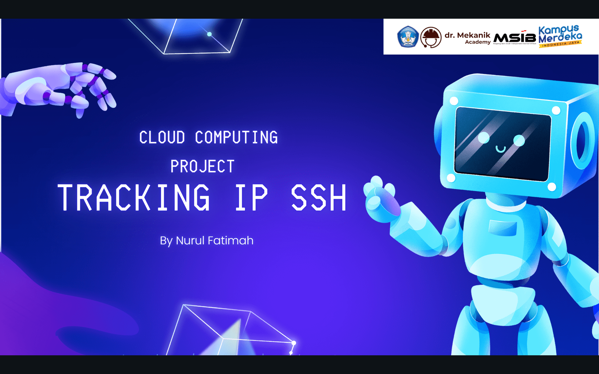 Memfilter data log ssh dan tracking ip 