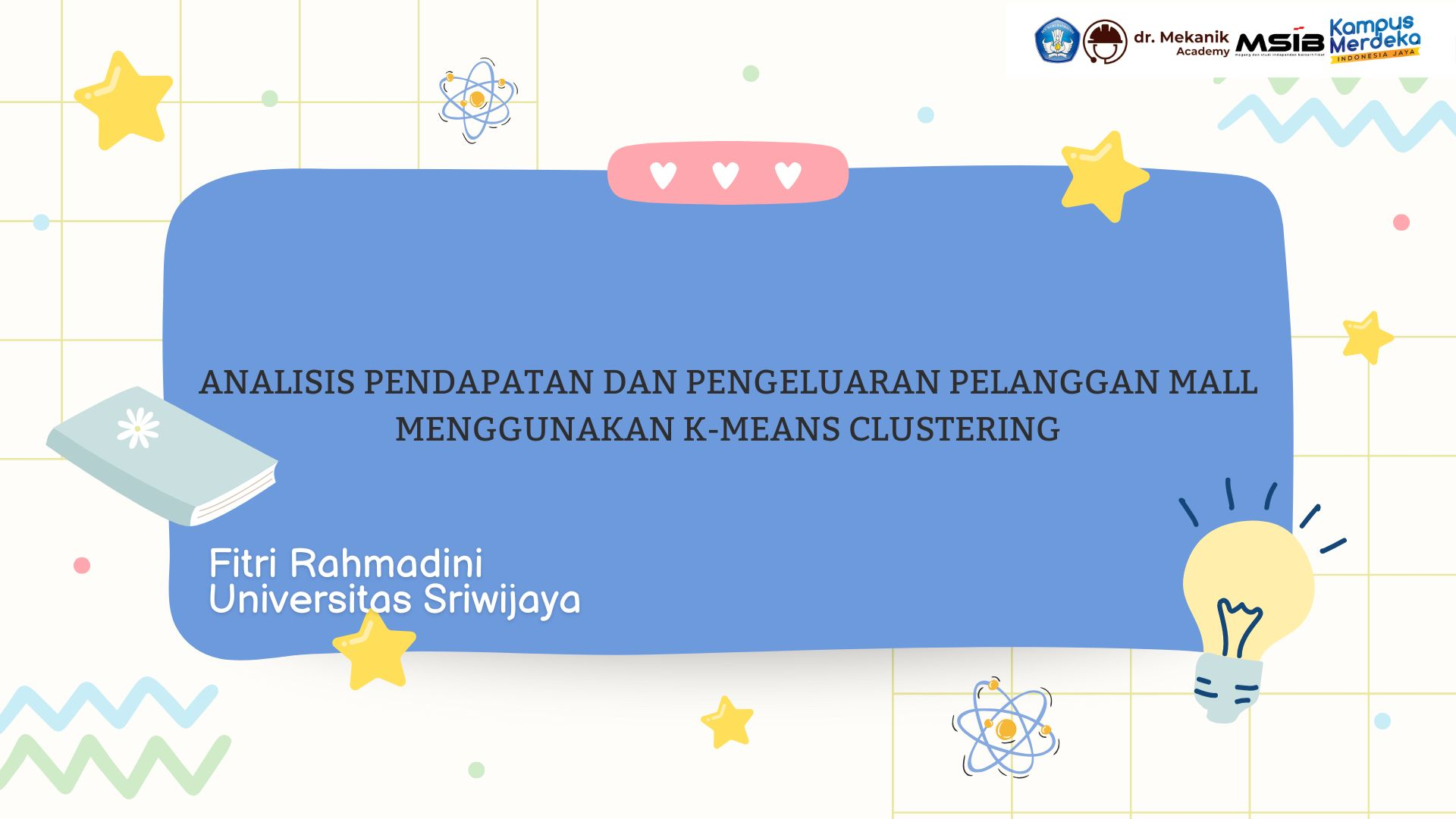 ANALISIS PENDAPATAN DAN PENGELUARAN PELANGGAN MALL
