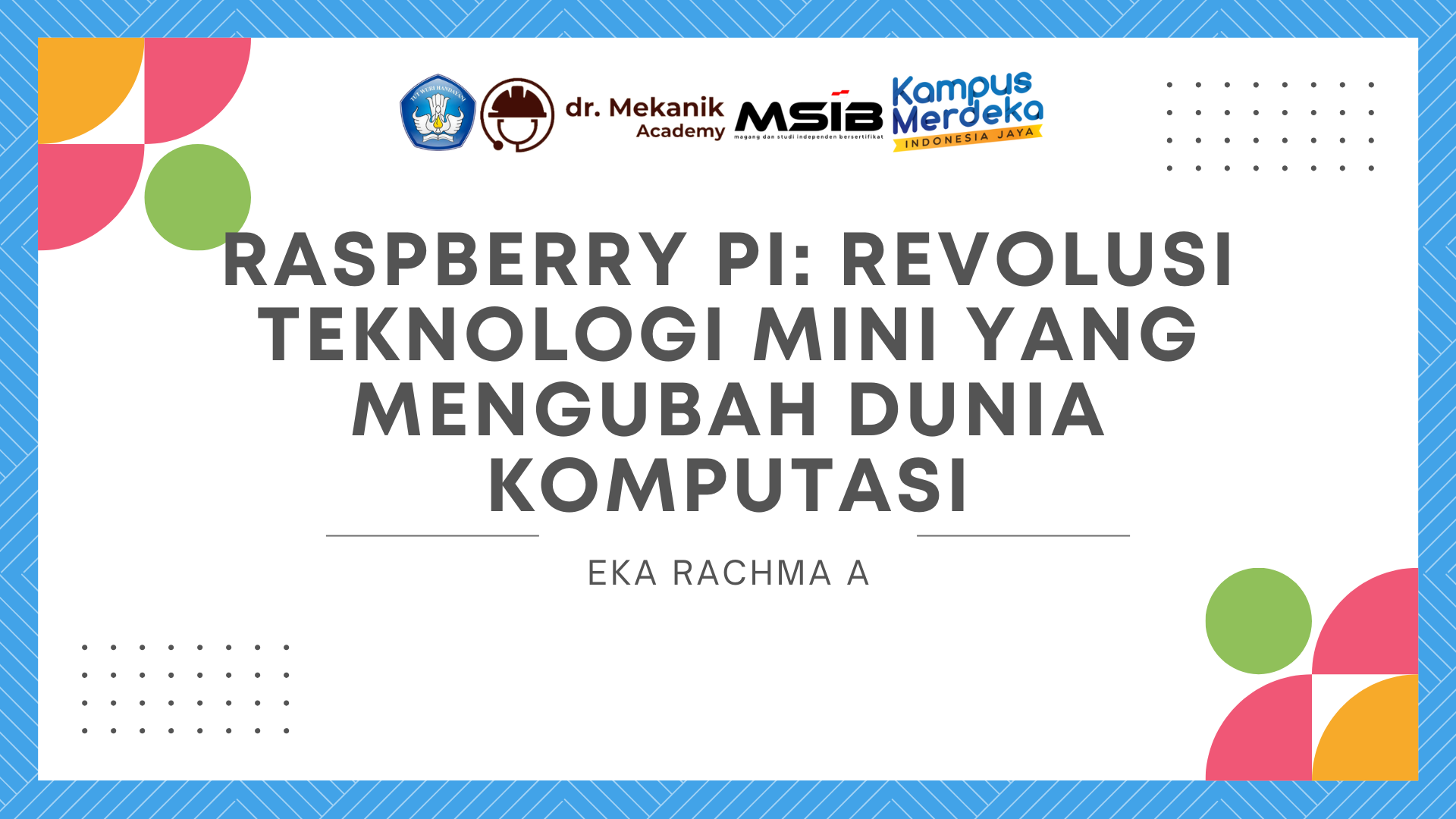 Raspberry Pi Revolusi Pengubah Dunia Komputasi 