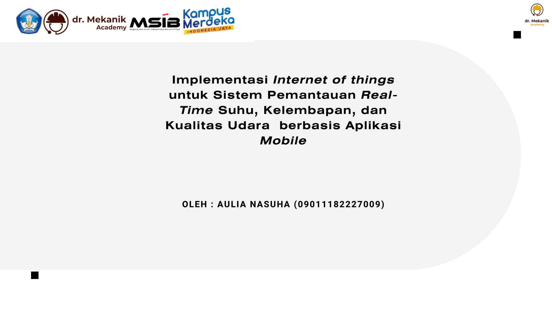 Implementasi IoT Sistem Pemantauan Berbasis Mobile