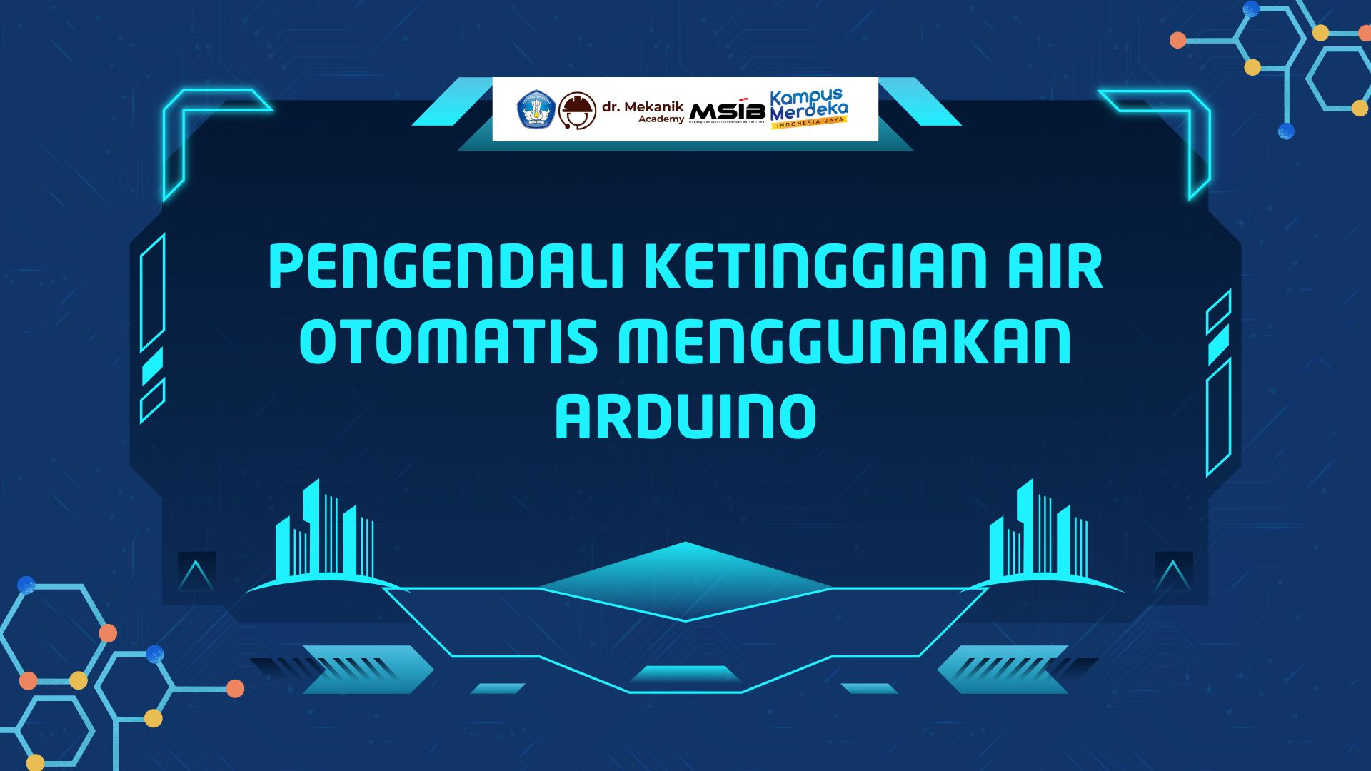 Pengendali Ketinggian Air Otomatis dengan Arduino