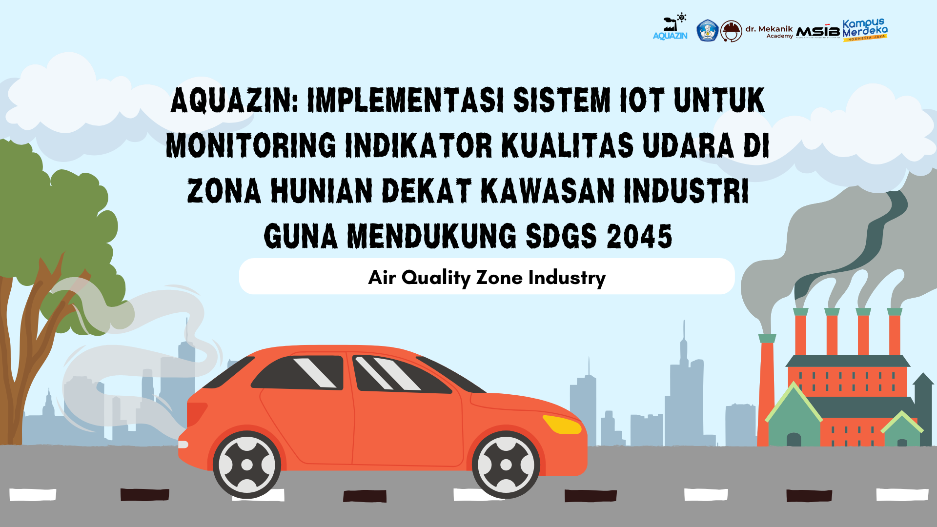 AQUAZIN: Sistem IoT Pemantau Kualitas Udara