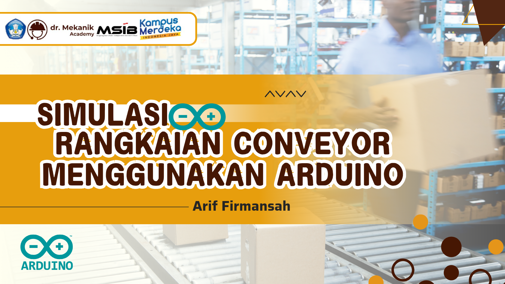 Simulasi Rangkaian Conveyor Berbasis Arduino