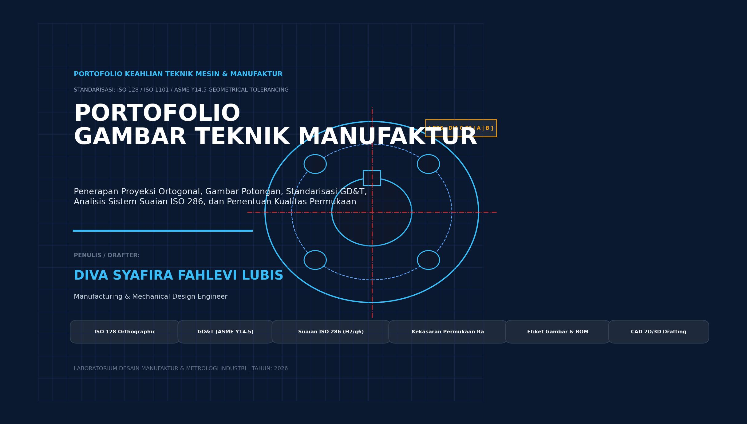 Dasar Gambar Teknik Manufaktur Standar ISO