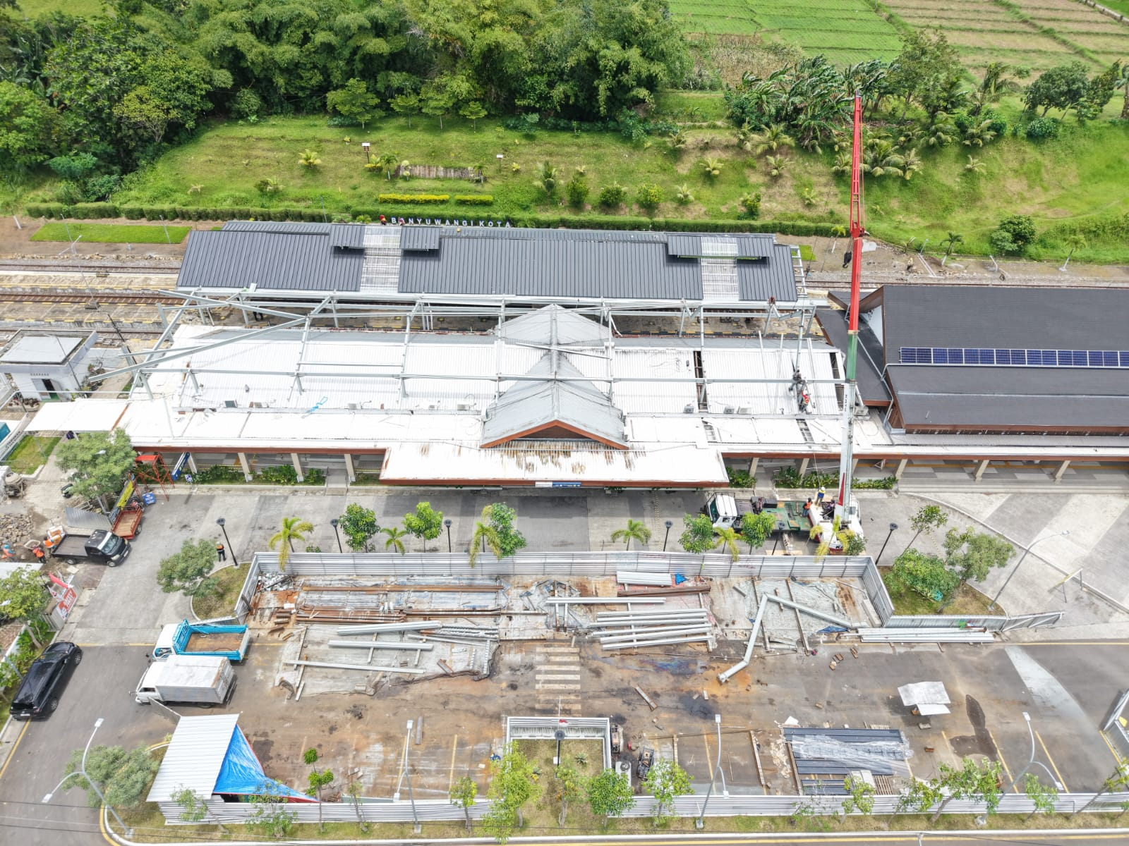 PENATAAN STASIUN  BANYUWANGI KOTA TAHAP 2